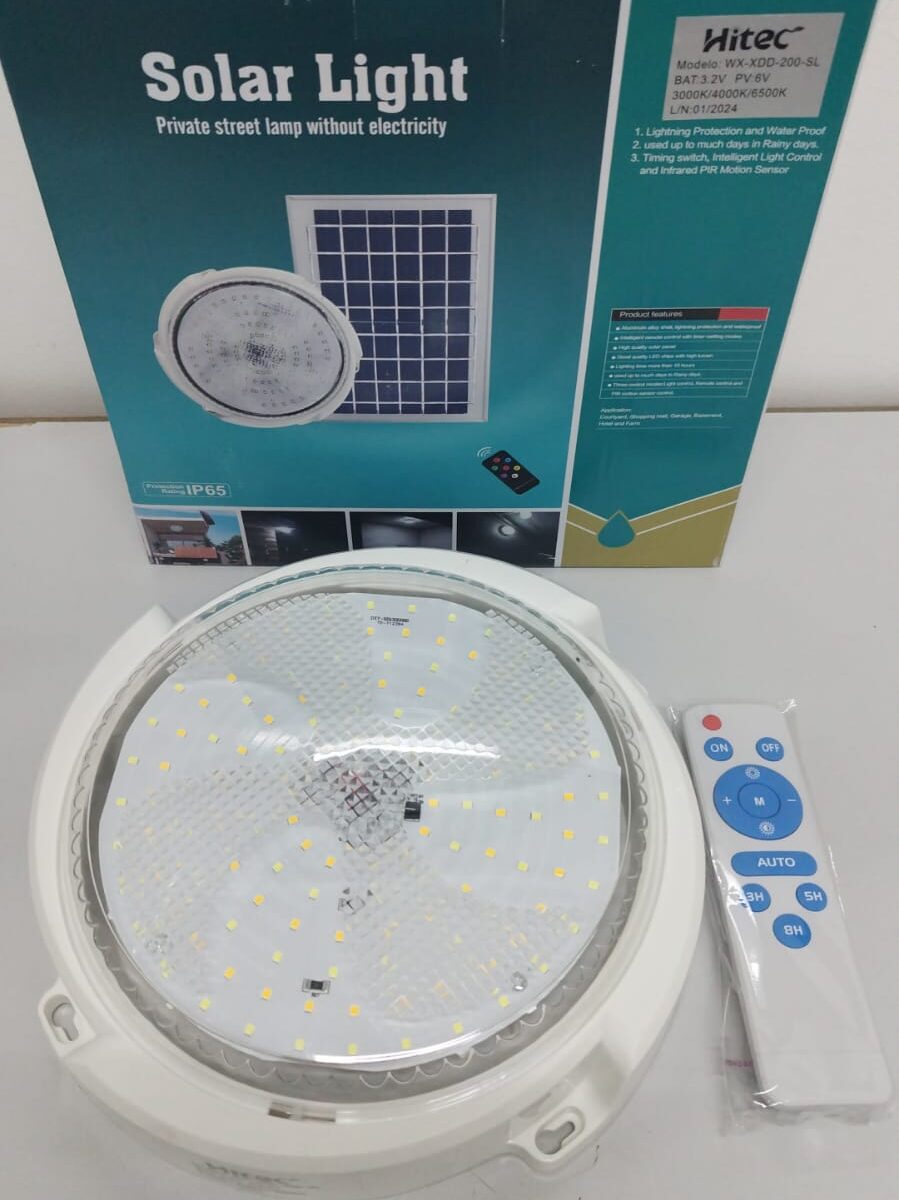 Luminária Solar WX-XDD-200W-SL